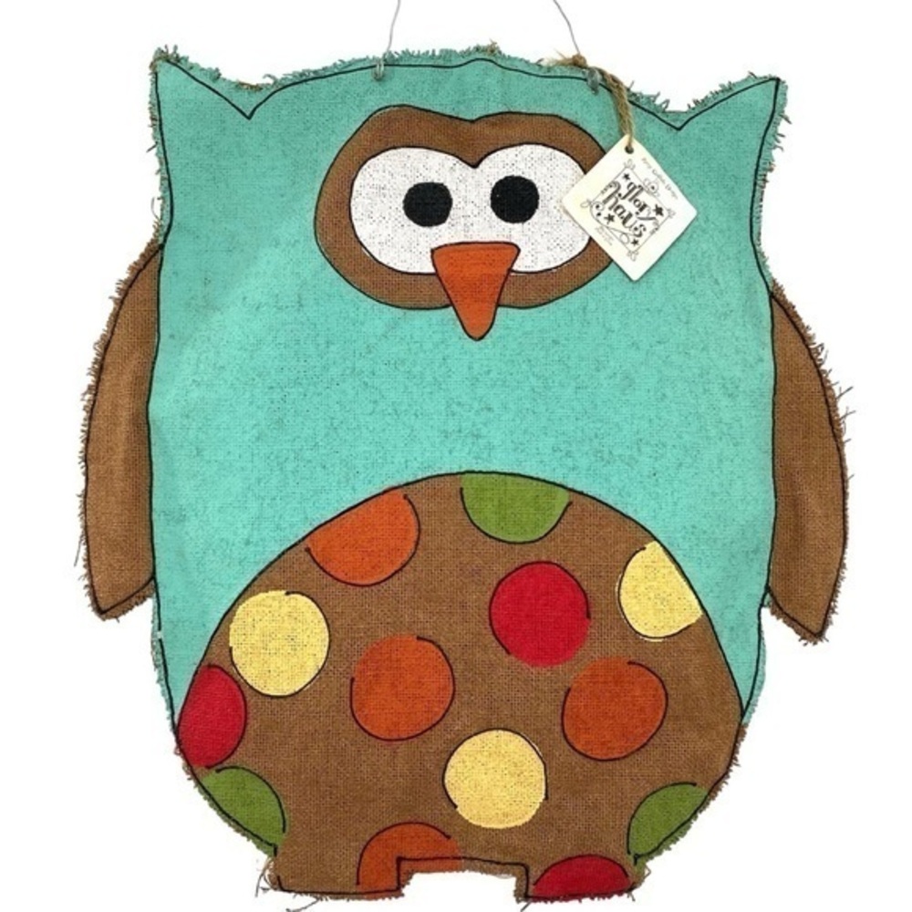 Glory Haus The Original Burlee Owl Hanging Decor New